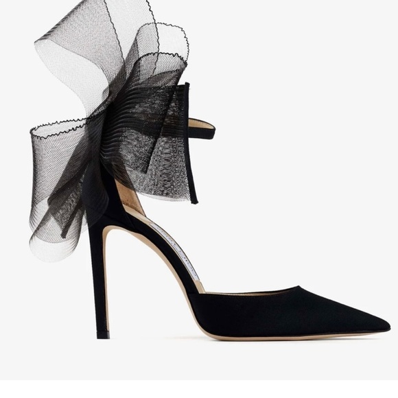Jimmy Choo Shoes - Jimmy Choo Avery 100: Gorgeous Bow Heel Sz 41.5
